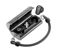 Lot de 3 écouteurs intra-auriculaires style sac à main IPX4 également un accessoire tendance qui peut mettre vos vêtements. Ytp380 (A, 6,42 x 6,63 x 3,5 cm)