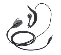 Lot de 3 écouteurs PTT de 5 mm pour smartphones pour téléphone portable Push to Talk Headsets 3 5 mm PTT crochet d'oreille