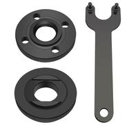 Lot de 3 écrous de meuleuse d'angle pour meuleuse d'angle, écrous de verrouillage en métal 5/8-11, pièces de rechange, compatibles avec Makita Metabo Dewalt Ryobi Decker 193465-4, 11,4 cm et 12,7 cm