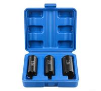 Lot de 3 écrous d'embrayage en alliage avec poignée à quatre griffes pour ouille 1/2" pour une utilisation sur les motos