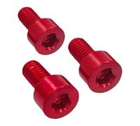 Lot de 3 écrous hexagonaux de verrouillage pour guitare électrique Floyd Rose 42 mm, alliage d'aluminium avec galvanoplastie, compatibles avec différents modèles de chevalet de trémolo (noir/doré/bleu