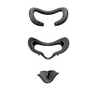 Lot de 3 élargisseurs magnétiques de rechange pour Valve Index VR, masque facial en cuir synthétique avec coussinet de nez bloquant la lumière et ajustement confortable, kit d'accessoires de vue