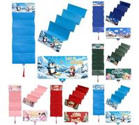 Lot de 3 emballages pour cadeau d'argent de Noël avec enveloppe, 4 porte-cartes cadeaux de Noël avec 10 compartiments pour la famille, les amis, les collègues, enveloppes cadeaux de Noël, bons cadeaux