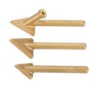 Lot de 3 embouts de rechange pour fer à souder en plastique de 80 W, adaptés pour TPO TEO PP Auto Bumper utilisation, construction en acier pour un transfert de chaleur fiable