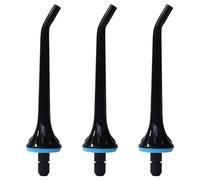 Lot de 3 embouts de rechange pour hydropulseur Oralfree, Nicwell, Nicefeel, COSLUS, Mospro, Zerhunt, buse à jet d'irrigateur buccal noir