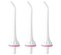 Lot de 3 Embouts de Rechange pour Hydropulseur Oralfree, Nicwell, Nicefeel, COSLUS, Mospro, Zerhunt, Buses à Jet d'Irrigateur Buccal, Matériau ABS Durable, Blanc