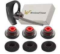 Lot de 3 embouts de rechange ultra confortables en mousse pour casque Bluetooth Plantronics Voyager 5200 5220 5210 Series (S S)