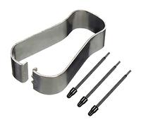 Lot de 3 embouts de stylet de rechange pour Galaxy Z Fold3 5G avec pince à épiler pour Samsung Galaxy Z Fold 3 5G