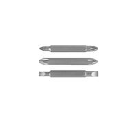 Lot de 3 embouts de vissage doubles s/ph/pz l 45mm bosch 2607001744