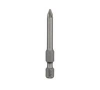Lot de 3 embouts de vissage Extra-dure Pozidriv PZ2 à queue 6 pans mâle 1/4 Longueur 49 mm BOSCH 2607001577
