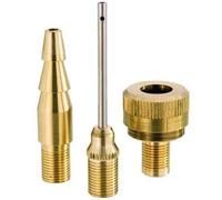 Lot de 3 embouts en métal de gonflage