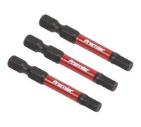Lot de 3 embouts hexagonaux 5 mm Impact Power Tool 50 mm