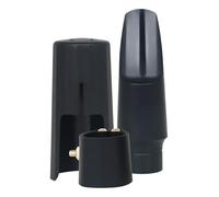 Lot de 3 embouts pour saxophone - Embouchure alto saxophone - Avec couvercle de ligatures - Capuchon de flûte pour équipement à bulles en bois - Longue durée de vie