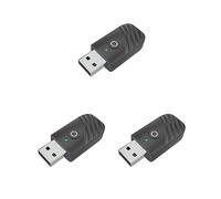 Lot de 3 émetteurs et récepteurs USB Bluetooth 5.0 à faible latence pour TV voiture, émetteur USB Bluetooth, 45 x 20 x 9,5 mm
