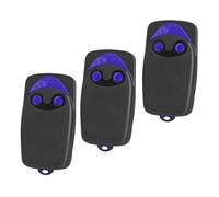 Lot de 3 émetteurs manuels pour ouvre-porte de garage, compatibles avec télécommande Nice FLO2, FLOXIR, FLOX2RGate, 433,92 MHz