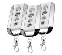 Lot de 3 émetteurs portatifs 868 MHz pour ouvre-porte de garage Hörmann HSE1-868-BS, HSE2-868-BS, HSE4-868-BS, HS1/HS4/HS5-868-BS, HSP4/HSD2/HSS4-868-BS