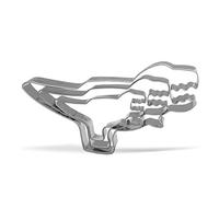 Lot de 3 emporte-pièces en forme de dinosaure tyrannosaure - 3 pièces - 12,9, 9,7 et 6,7 cm - En acier inoxydable