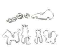 Lot de 3 emporte-pièces pour biscuits 3D - Rosenstein & Söhne