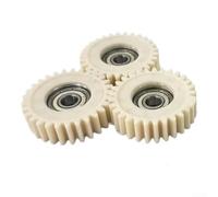 Lot de 3 engrenages de moteur haute vitesse pour vélo électrique et scooter, 29 dents, nylon PA66, roulement 608 intégré, fonctionnement à faible bruit