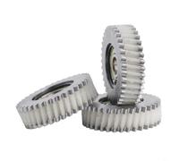 Lot de 3 engrenages planétaires 36T pour vélo électrique, 385 x 11 mm en acier, nylon, cuivre, plastique, avec roulements 608, pièces de rechange légères pour vélo électrique pliable (acier plastique)