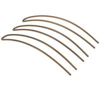 Lot de 3 épingles à cheveux XXL en acier haut de gamme pour chignons Christophe-Nicolas Biot (Bronze)