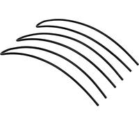 Lot de 3 épingles à cheveux XXL en acier haut de gamme pour chignons Christophe-Nicolas Biot (Noir)