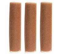 Lot de 3 éponges africaines en maille filet pour la douche - Pour femme et homme