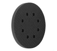 Lot de 3 éponges de 12,7 cm pour tampons avec 8 trous pour disques de ponçage, réduction efficace des vibrations et gestion de la poussière