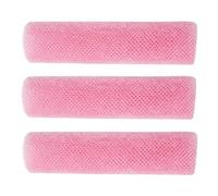 Lot de 3 éponges de bain africaines - Longue éponge de bain en maille nylon - Lisseur de peau - de bain élastique - Pour un usage quotidien - Pour le bain des femmes et des hommes