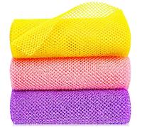 Lot de 3 éponges exfoliantes africaines pour le bain