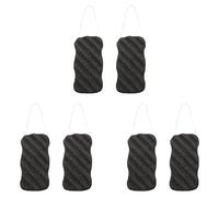 Lot de 3 éponges Konjac avec charbon de bambou actif pour le corps et le - Éponge de nettoyage en profondeur pour le soin de la peau