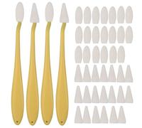 Lot de 3 Estompeurs de Dessin, Estompe - papier, Éponges Effaçables, 2 Types de Têtes, 40 Lingettes de Rechange, Tortillons Dédiés pour Mettre en Évidence, Ombrer, Détailler et Corriger les Dessins