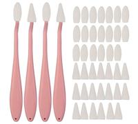 Lot de 3 Estompeurs de Dessin, Estompe - Papier, Éponges Effaçables, 2 Types de Têtes, 40 Lingettes de Rechange, Tortillons Dédiés pour Mettre en Évidence, Ombrer, Détailler et Corriger Les Dessins