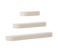 Lot de 3 Étagères Design "Glow" 135cm Beige