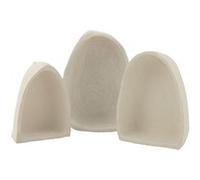 Lot de 3 Étagères Murales "Bali Bliss" 45cm Blanc Blanc G