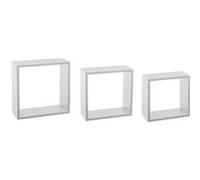 Lot de 3 étagères murales coloris blanc 5five Blanc G