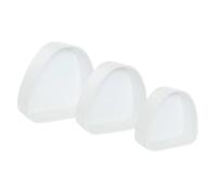 Lot de 3 Étagères Murales "Sien" 37cm Blanc