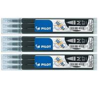 Lot de 4 étuis de 3 recharges stylo Roller PILOT FRIXION 07 Vert