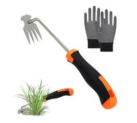 Lot de 3 extracteurs de mauvaises herbes, outil de désherbage, outils de jardinage permettant un retrait efficace des racines et une extraction de précision des mauvaises herbes, outil de désherbage