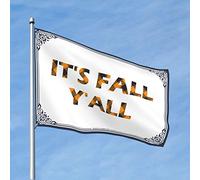 Lot de 3 fanions pour décoration d'extérieur Motif Man Cave Bar It's Fall Y'all 30 x 45 cm