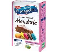 Lot de 3 farine d'amande Lo Conte le farine magique Farina di Mandorle sans gluten et lactose, idéal pour les desserts et les boissons, 250 g