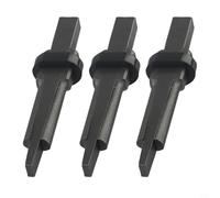 Lot de 3 fendeurs de cale avec embouts métalliques de 23 mm pour briser la pierre, le béton et le granit compatible avec trous standard