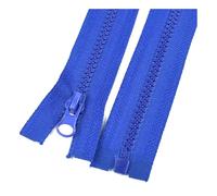 Lot de 3 fermetures éclair en résine à verrouillage automatique, 5#, 40 cm à 120 cm, pour veste, vêtement, couture, sac, manteau, accessoires,Couleur 2,60 cm