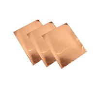 Lot de 3 feuilles adhésives conductrices en cuivre pour guitare 30 x 22,5 cm