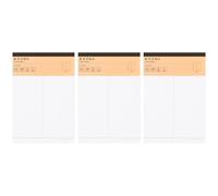 Lot de 3 feuilles de papier à lettre mathématiques facile à écrire pour les étudiants