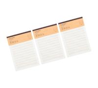 Lot de 3 feuilles de papier à lettre pour les devoirs et les lettres pour écrire des lettres à la main, fournitures scolaires pour étudiants