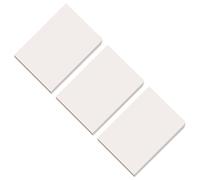 Lot de 3 feuilles de papier graphique - Filet de bloc-notes - Coussin de calcul doublé pour les élèves - Calcul graphique vide - Carré pour page d'accueil