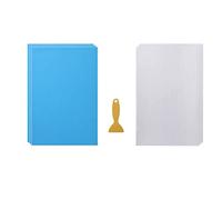 Lot de 3 feuilles de strass pour hotfix - 30,5 x 20,3 cm - Avec 3 feuilles de ruban adhésif Hotfix