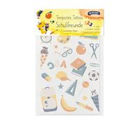 Lot de 3 feuilles de tatouages pour enfants - Idée cadeau - Pour rentrée scolaire - Cadeau de rentrée scolaire - Cadeau de rentrée scolaire - Autocollant - Multicolore