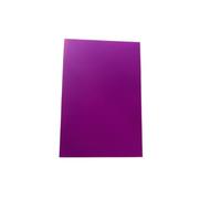 Lot de 3 feuilles notes autocollantes transparentes et colorées, idéales for le bureau, l'école ou comme bloc-notes créatif pour Prise de Notes(Purple)